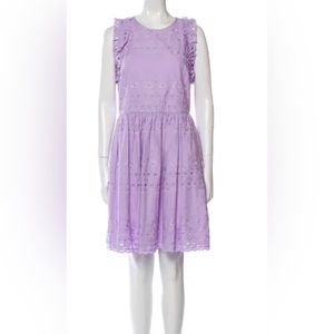 Kate Spade Lilac Eyelet Dress size 8 ♠️